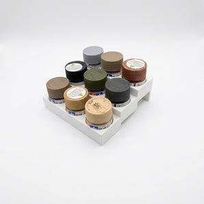 Pratico supporto per flaconi di vernice per modellismo Tamiya