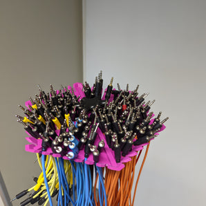 Supporto per cavi Eurorack per asta microfonica