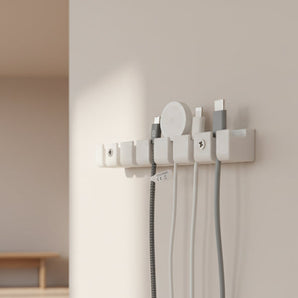 Portacavi USB e organizer per 7 cavi