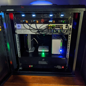 Supporto rack per Quad Raspberry Pi